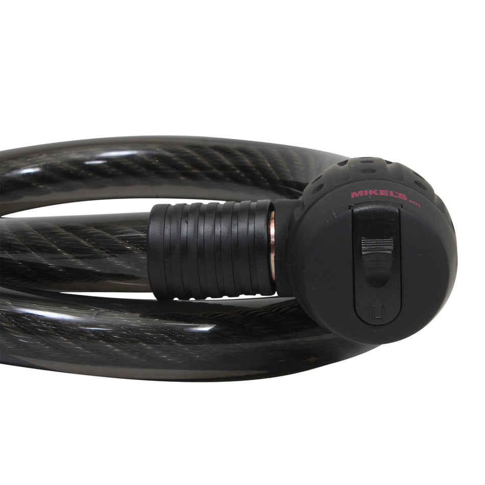 Cable candado flexible HD  con llaves (1.5 mts)