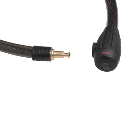Cable candado flexible HD  con llaves (1.5 mts)