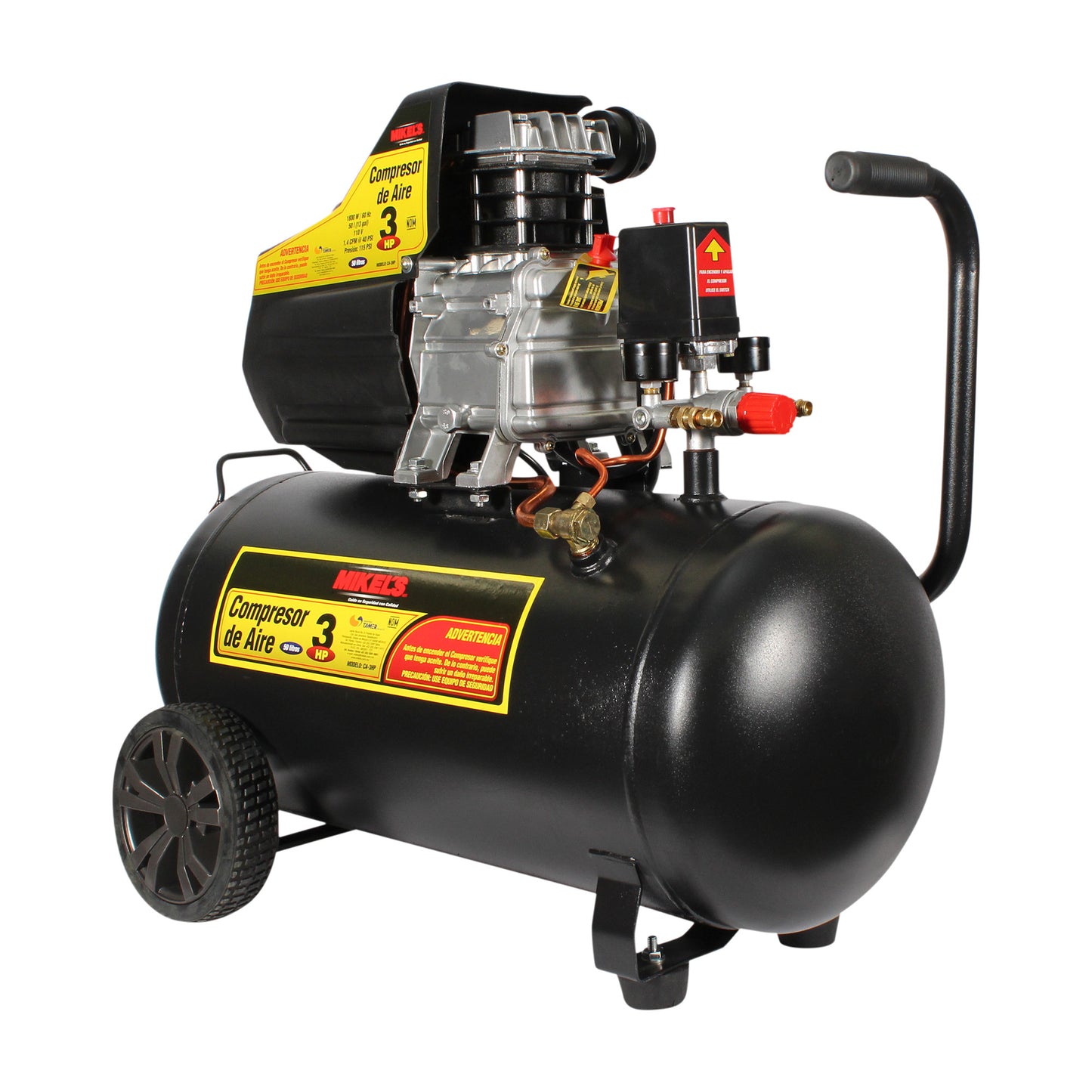 Compresor de aire 3 HP (50 lts)***