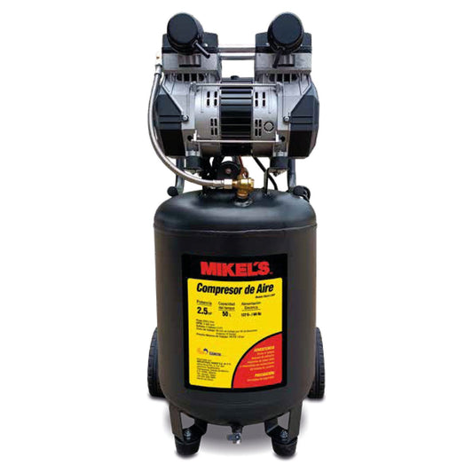 Compresor de aire 2.5 HP (50 lts) LIBRE DE ACEITE