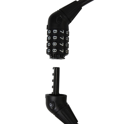 Cable candado de combinacion 4 digitos  (65 cms)