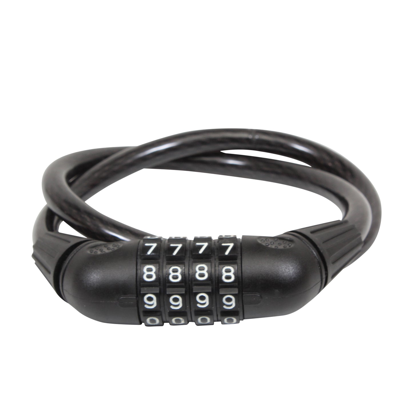 Cable candado de combinacion 4 digitos  (65 cms)