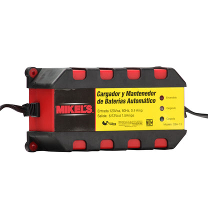 Cargador baterias automatico (1.5 amp)