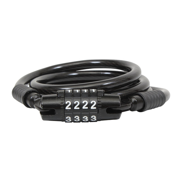 Cable candado de combinacion 4 digitos(1 mt)