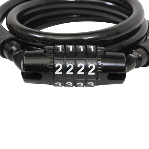 Cable candado de combinacion 4 digitos(1 mt)