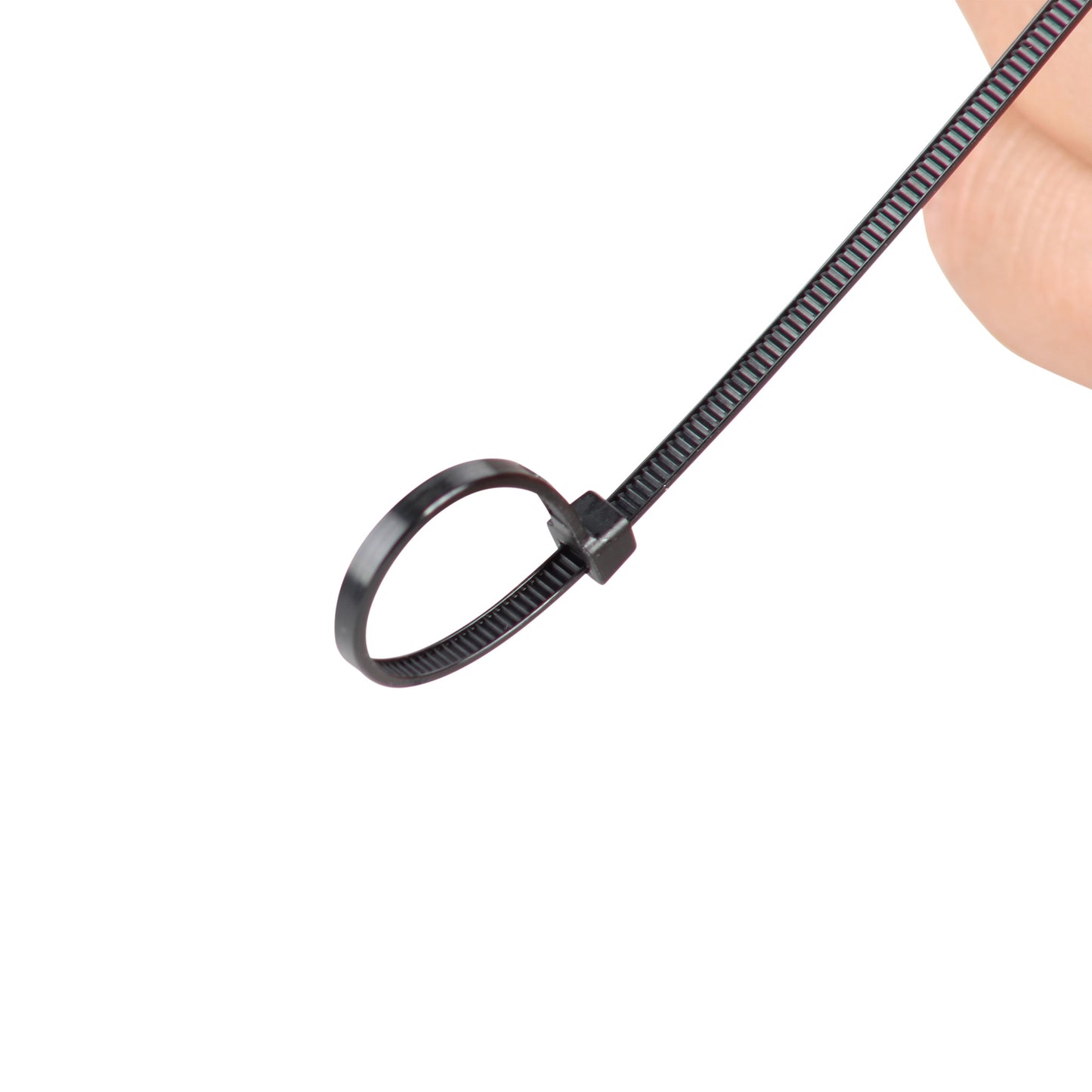 Cinchos de plastico 2.5x150 mm, 100 pzas,  Negro