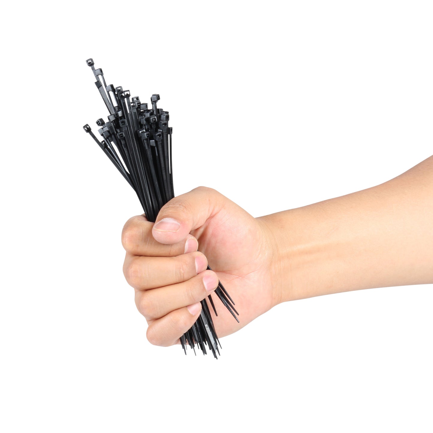 Cinchos de plastico 2.5x150 mm, 100 pzas,  Negro