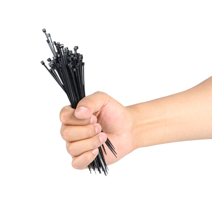 Cinchos de plastico 2.5x150 mm, 100 pzas,  Negro