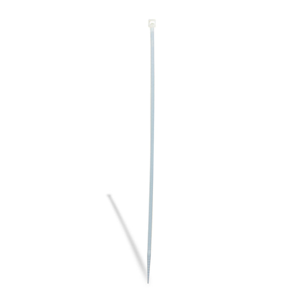 Cinchos de plastico 2.5x190 mm, 100 pzas,  Blanco