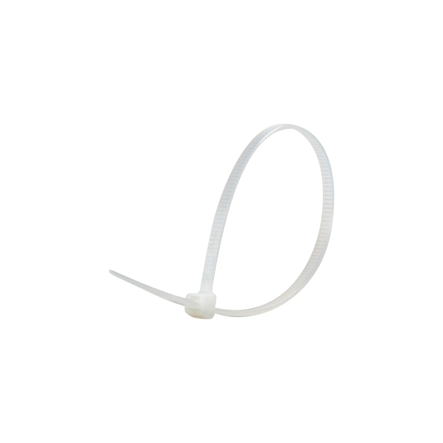 Cinchos de plastico 2.5x190 mm, 100 pzas,  Blanco