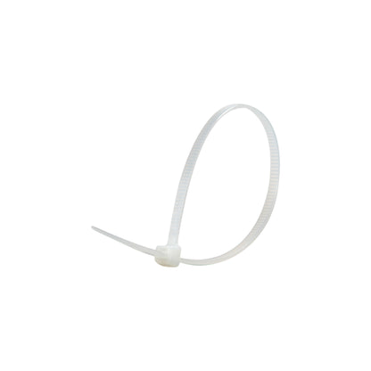 Cinchos de plastico 2.5x190 mm, 100 pzas,  Blanco