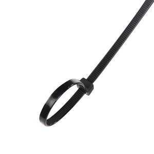 Cinchos de plastico 4.6x300 mm, 100 pzas, Negro