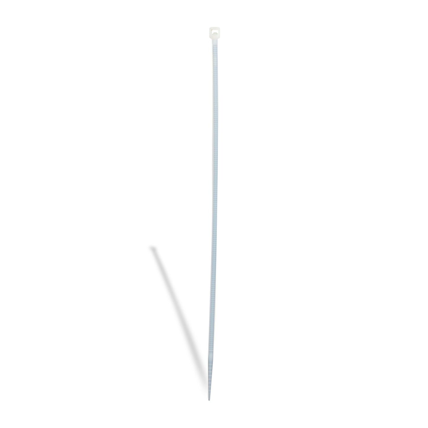 Cinchos de plastico 4.6x370 mm, 100 pzas, Blanco