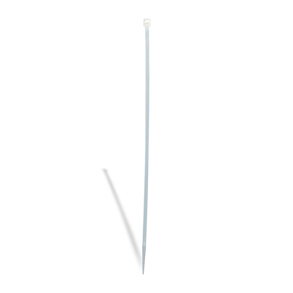 Cinchos de plastico 4.6x370 mm, 100 pzas, Blanco
