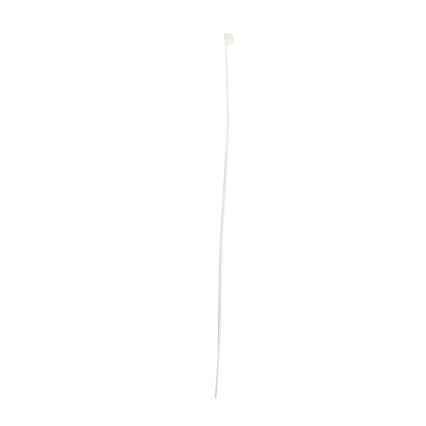 Cinchos de plastico 4.6x370 mm, 100 pzas, Blanco