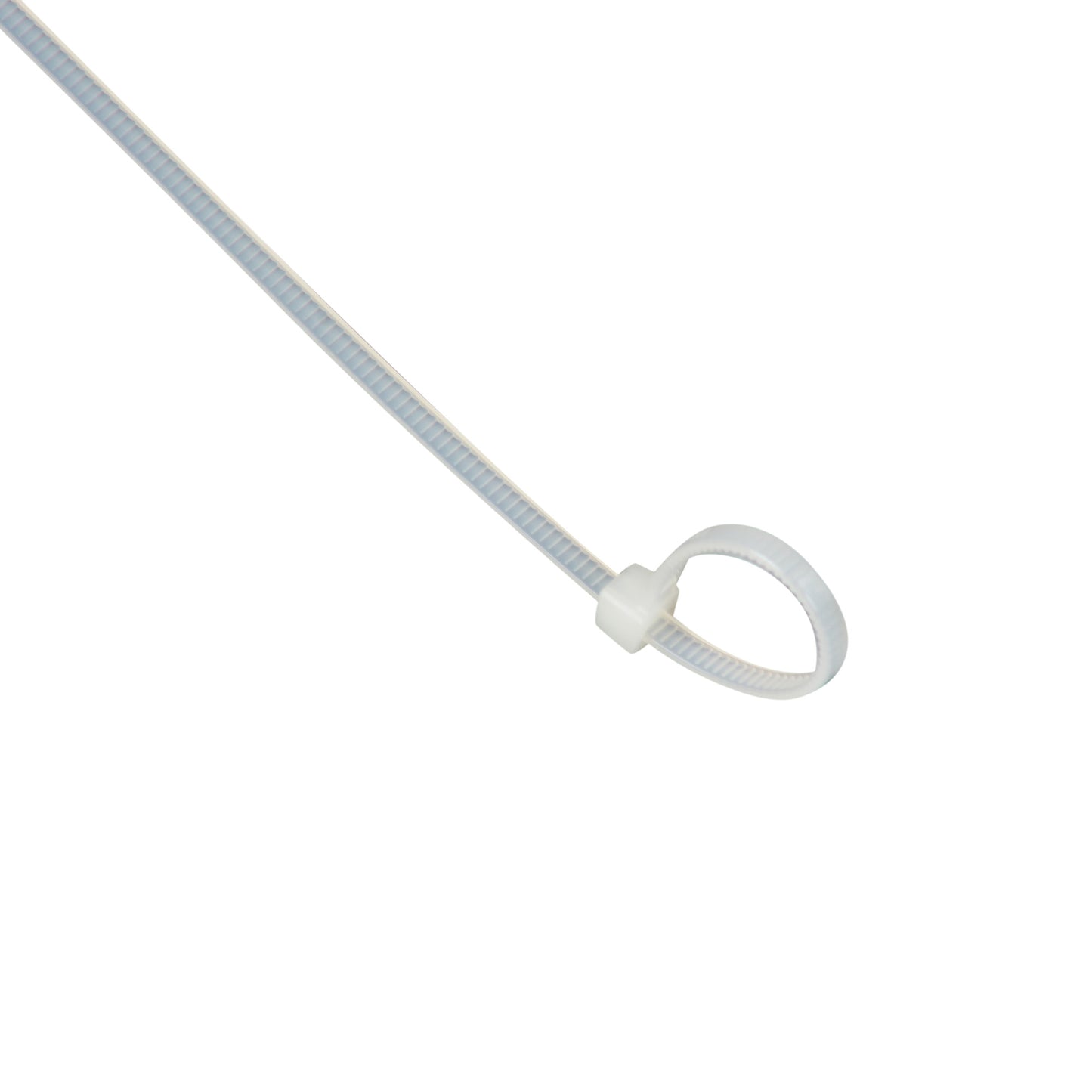 Cinchos de plastico 4.6x370 mm, 100 pzas, Blanco