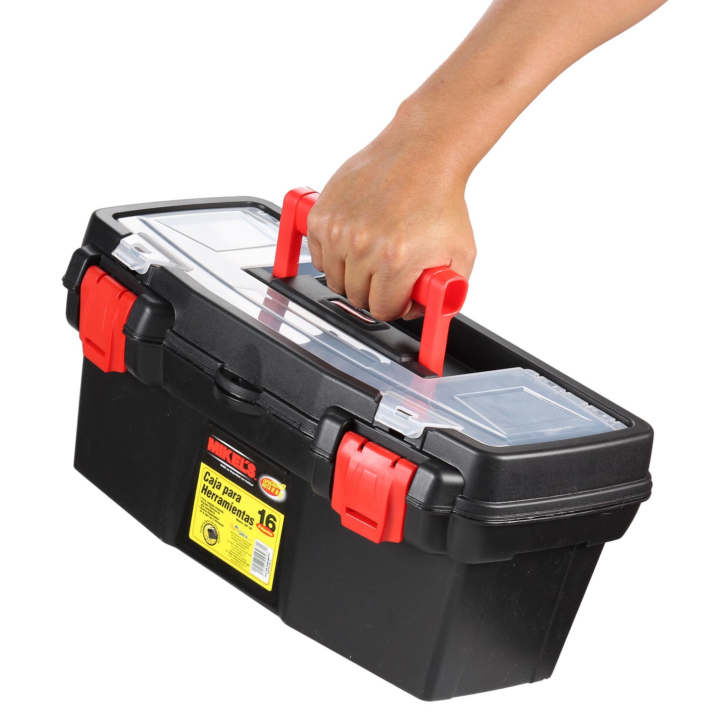 Caja plastica para herramientas 16” (1.5 lts)