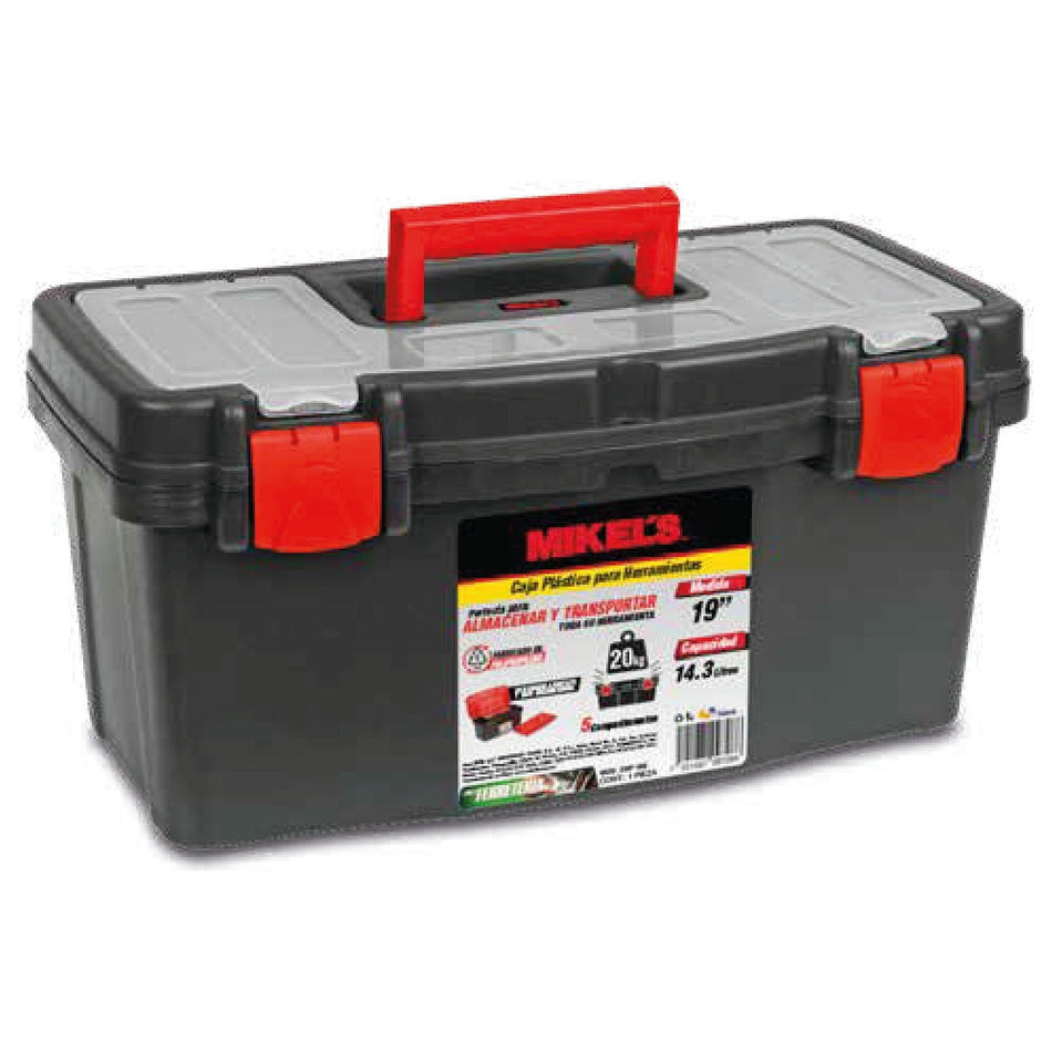 Caja plastica para herramientas 19” (2.8 lts)