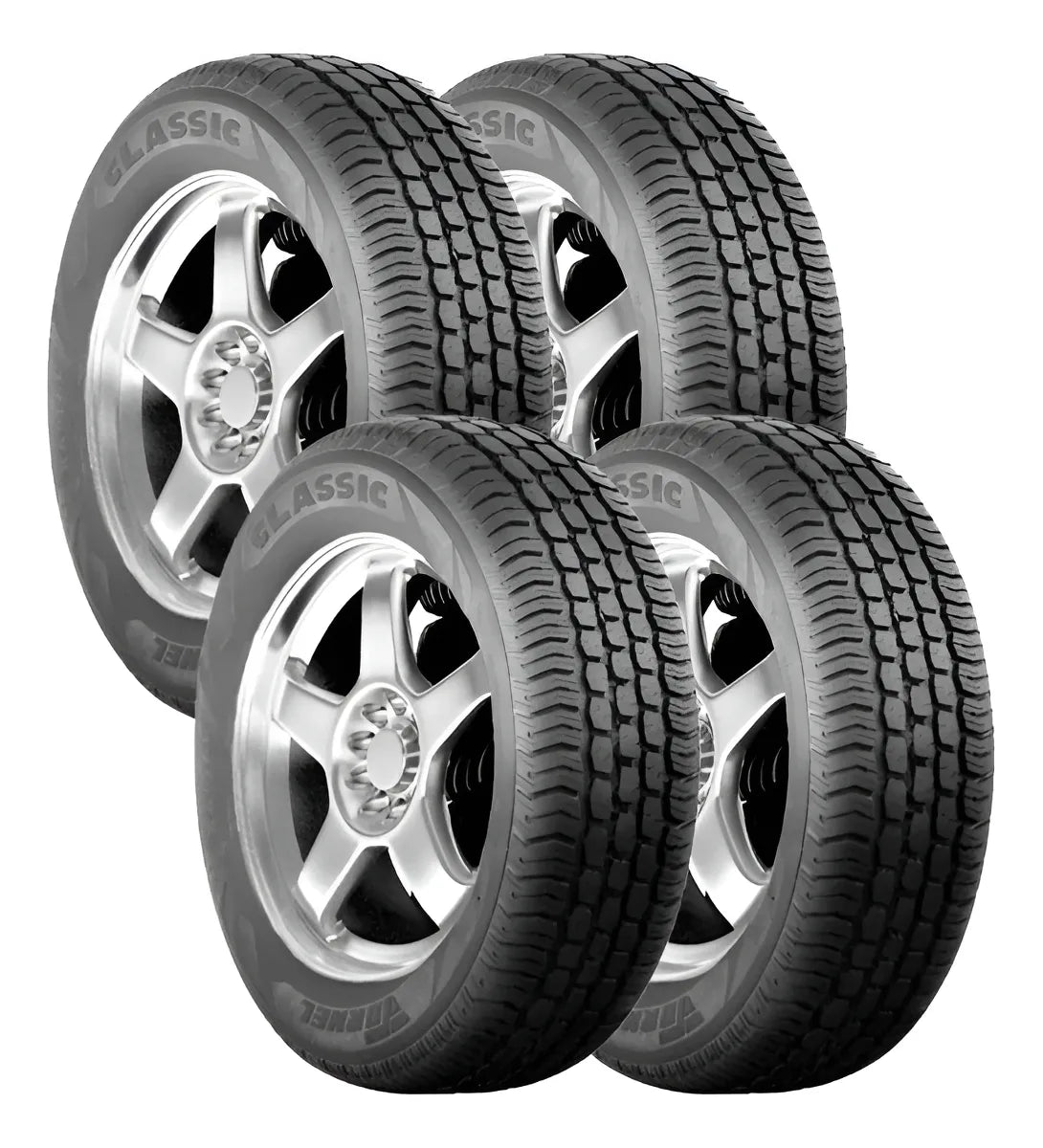 Kit 4  llantas 205/75R14  95S TORNEL CLASSIC AUTO