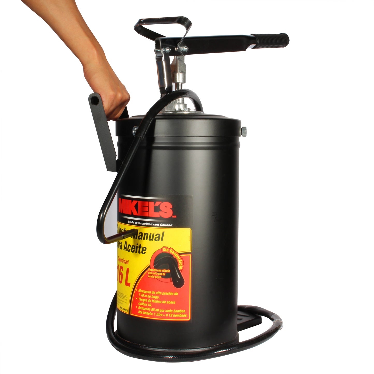 Cubeta manual para aceite (16 lts)