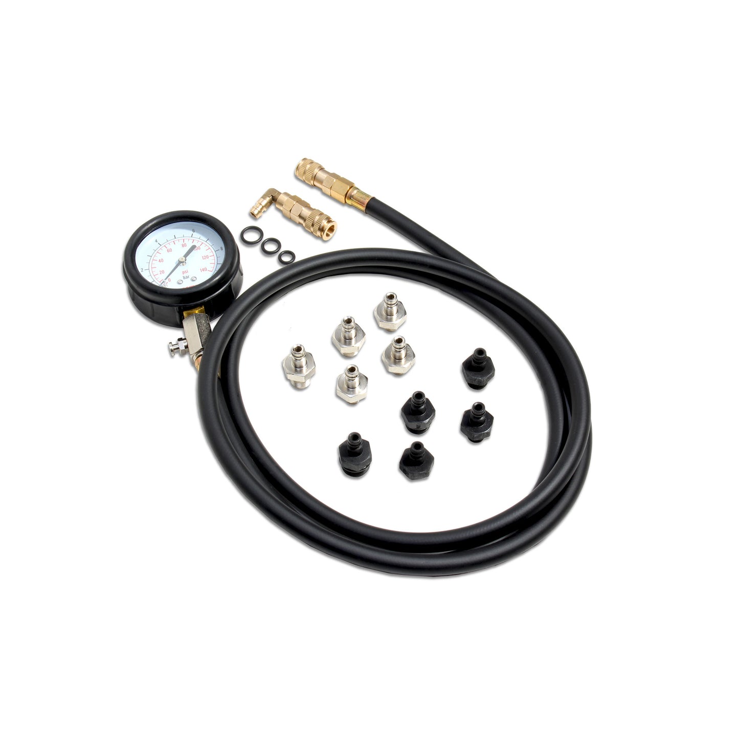 Kit compresometro-probador de la presion de aceite