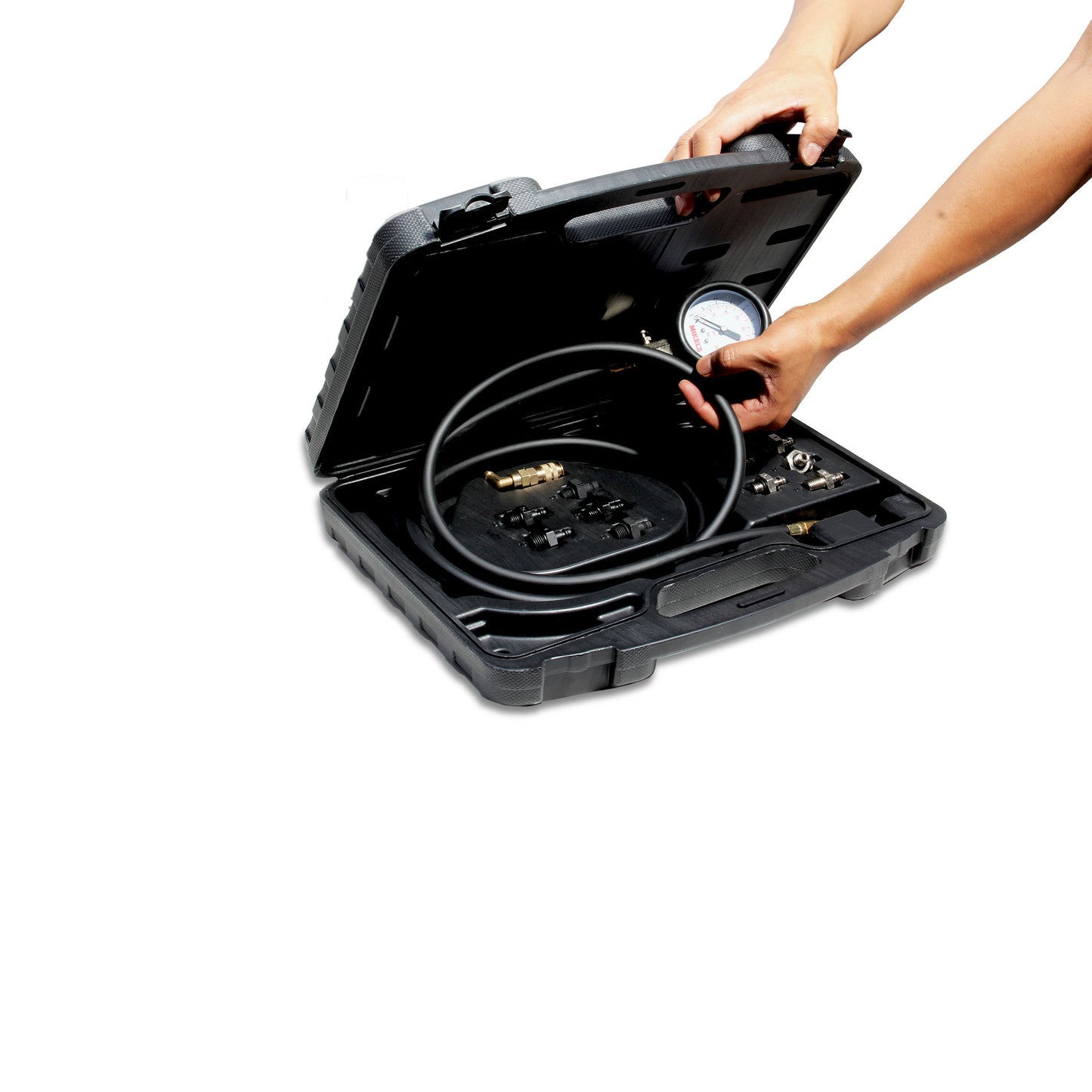 Kit compresometro-probador de la presion de aceite