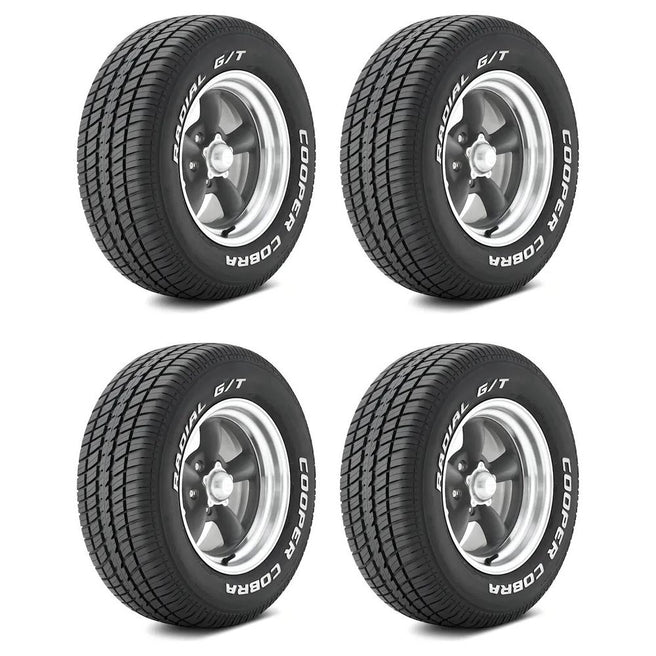 Paquete de 4 Llantas 235/60 R15 98T* COOPER COBRA RADIAL G/T AUTO COBRA RADIAL G/T