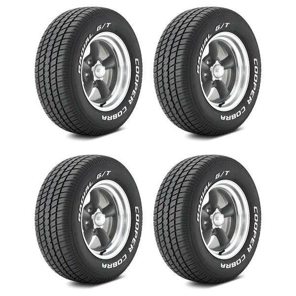 Kit 4  llantas 275/60R15 107T COOPER COBRA RADIAL G/T AUTO