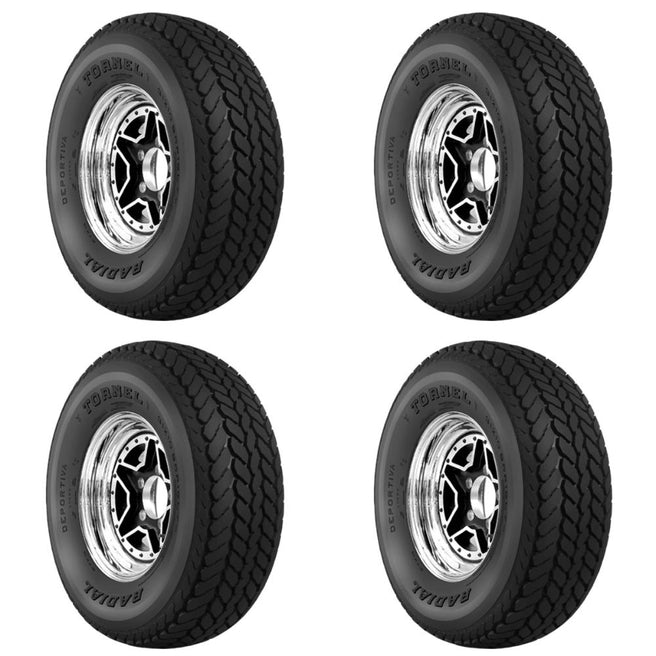 Paquete de 4 Llantas 215/60 R14 91S TORNEL DEPORTIVA