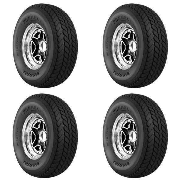 Kit 4  llantas 235/60R14 96S TORNEL DEPORTIVA AUTO