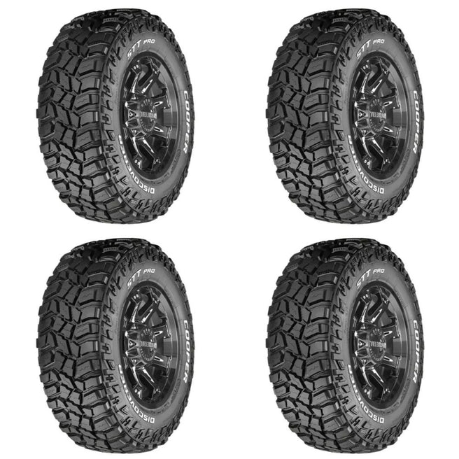 Paquete de 4 Llantas 31X10.50 R15LT-6C 109Q COOPER DISCOVERER STT PRO