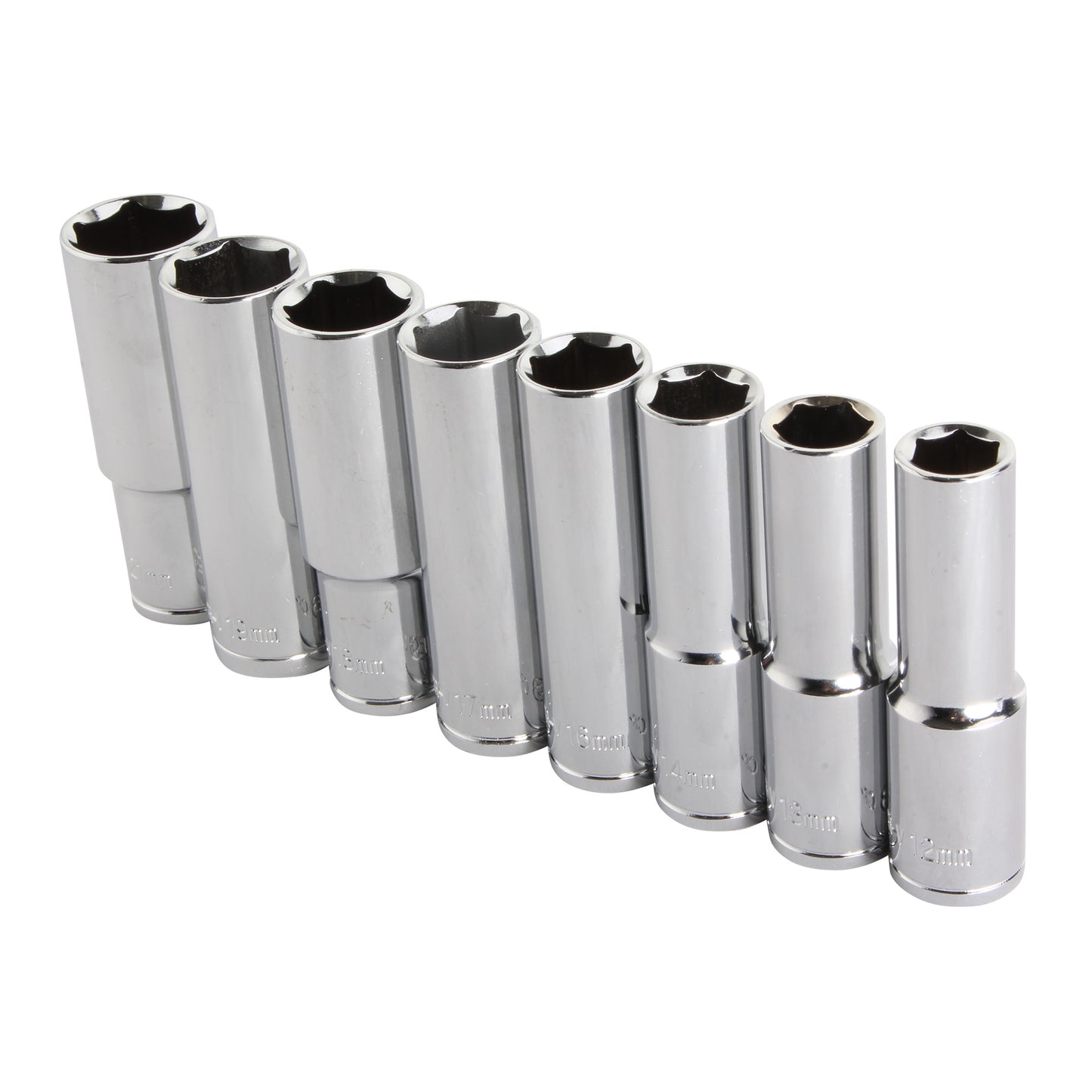 Dado largo 1/2” Milimetrico 17 mm 6 puntas
