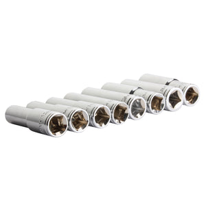 Dado largo 1/2” Milimetrico 17 mm 6 puntas