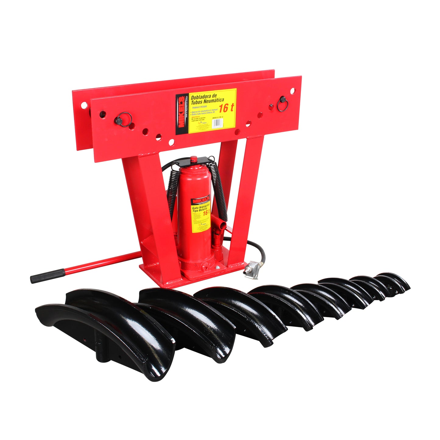 Dobladora para tubo neumatica (16 ton)