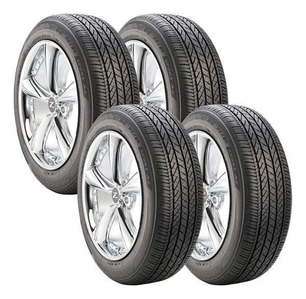 Kit 4  llantas 225/55R18 98H BRIDGESTONE DUELER H/P SPORT AS AUTO