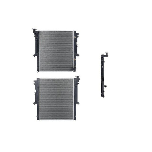 Radiador Mt L200 08-15 L4 2.4, 2.5 Lts Std S/Aa Gas/Diesel 20 2/3X25 1/8X26Mm Alum Sold Polar