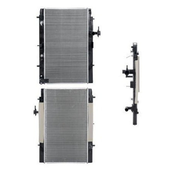 Radiador Ty Yaris 13-16 L4 1.3, 1.5 Lts Aut C/S Aa 13 3/4X24 1/3X16Mm Alum Sold Polar