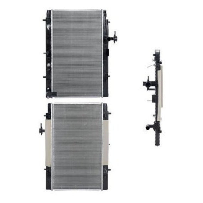 Radiador Ty Yaris 13-16 L4 1.3, 1.5 Lts Aut C/S Aa 13 3/4X24 1/3X16Mm Alum Sold Polar
