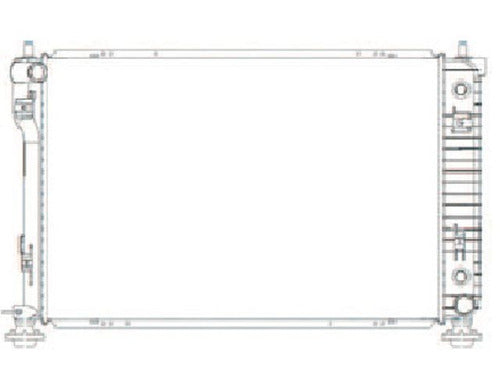 Radiador Cv Express Van 92-96 V6 4.3/V8 5.0, 5.7 Lts Aut C/S Aa Doble Enfriador De Aceite 30 1/2X17 1/4X32Mm Alum Sold Polar