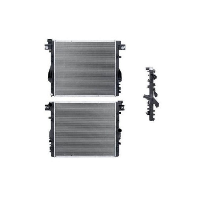 Radiador Jp Wrangler Rubicon/Sahara/Sport/Unlimited 07-17 V6 3.6/3.8 Lts C/Aa Std 22X20 2/5X26Mm Alum Sold Polar