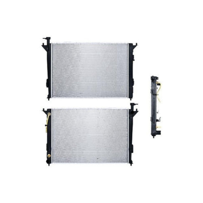 Radiador Ki Sorento 11-15 L4 V6 2.4, 3.3, 3.5 Lts C/S Aa Aut 26 3/8X18 5/6X26Mm Alum Sold Polar