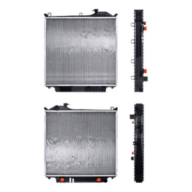 Radiador Fd Explorer 06-10 V6/V8 4.0/4.6 Lts C/Aa Aut 24X22 3/4X32Mm Alum Sold Polar