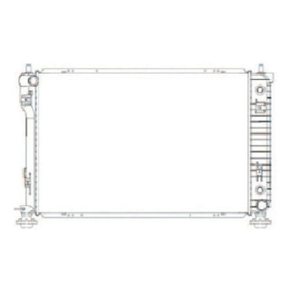 Radiador Cv Equinox/Torrent V6 3.4/3.6 06-09 C/S Aa Aut 26X16 6/7X26Mm Alum Sold Polar