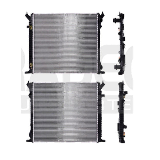 Radiador Ad A4 09-16 L4 1.8/2.0 Lts C/S Aa Aut 28 1/3X18 3/7X26Mm Alum Sold Polar