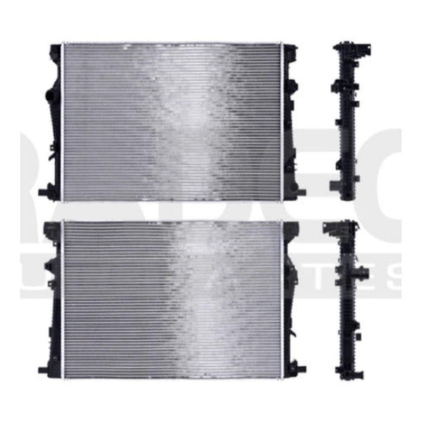 Radiador Jp Cherokee 14-18 L4 2.4 Lts/V6 3.6 Lts Aut C/S Aa 26 1/2X17 1/3X16Mm Alum Sold Polar