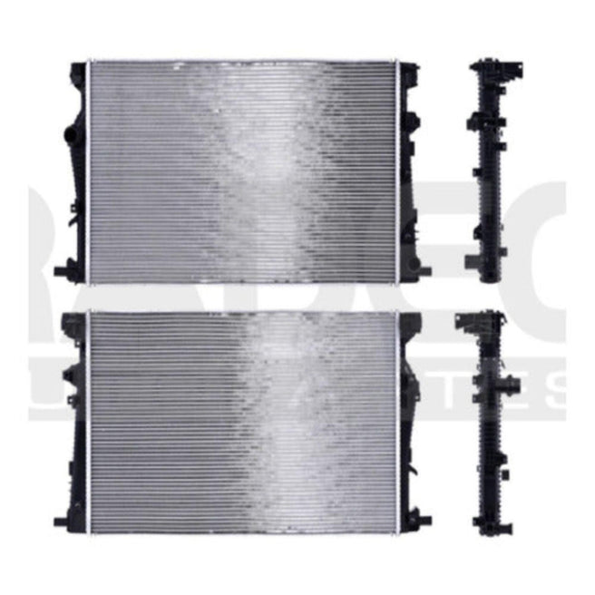 Radiador Jp Cherokee 14-18 L4 2.4 Lts/V6 3.6 Lts Aut C/S Aa 26 1/2X17 1/3X16Mm Alum Sold Polar