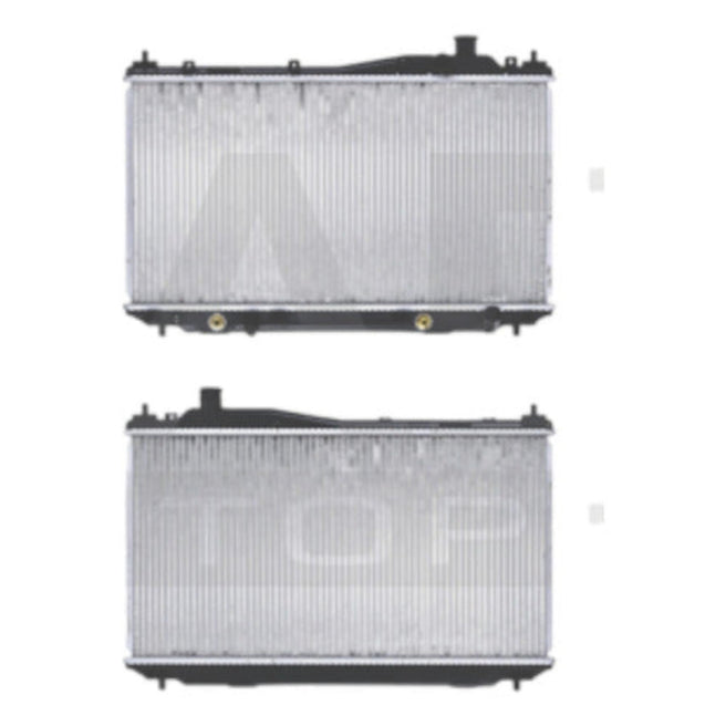 Radiador Hd Civic 01-05 L4 1.7 Lts C/S Aa Aut 13 7/9X25 1/2X16Mm Alum Sold Polar