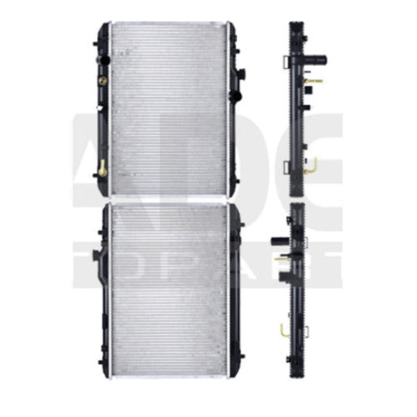 Radiador Sz Swift 07-12 L4 1.6, 2.0 Lts C/S Aa Aut 14 3/4X22X16Mm Alum Sold Polar