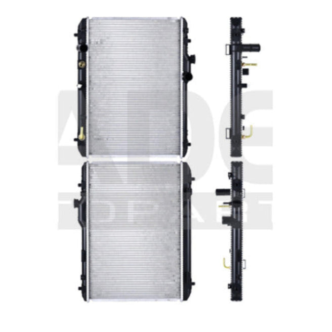 Radiador Sz Swift 07-12 L4 1.6, 2.0 Lts C/S Aa Aut 14 3/4X22X16Mm Alum Sold Polar