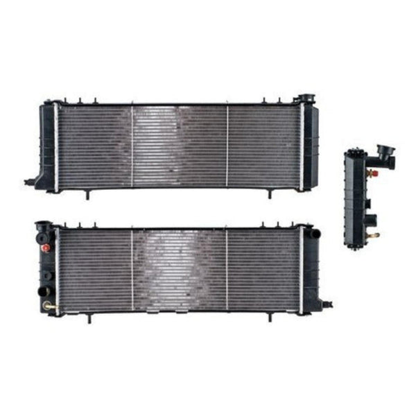 Radiador Jp Grand Cherokee/Comanche 91-01 L4/V6 2.5/4.0 Lts C/S Aa Aut Sport 31X10 5/9X32Mm Alum Sold Polar